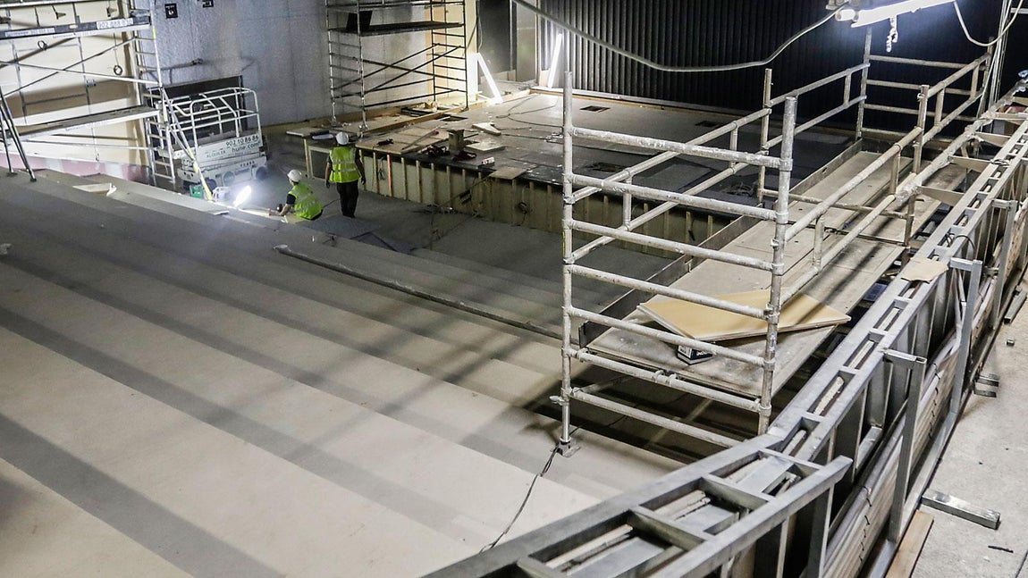 Así avanzan las obras del CaixaForum de Sevilla