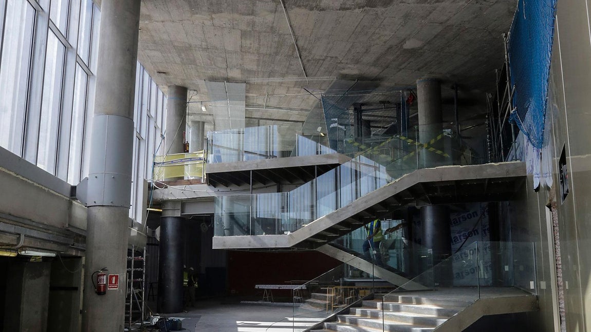 Así avanzan las obras del CaixaForum de Sevilla