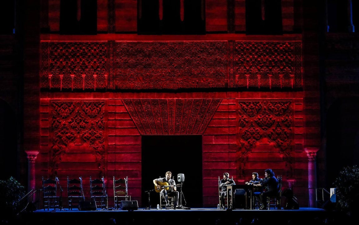 La guitarra de Dani de Morón en el Alcázar de Sevilla
