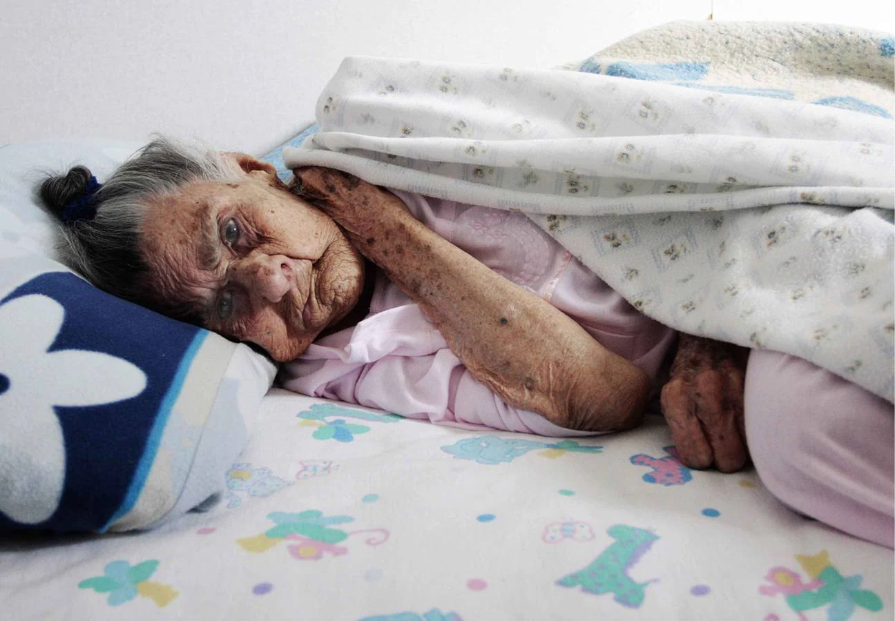 La historia del Vacie, en imágenes. María Díaz, conocida como «la abuela del Vacie», falleció a los 117 años sin haber tenido nunca una vivienda digna