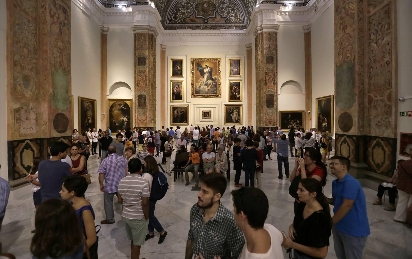 El Museo de Bellas Artes, lleno a rebosar