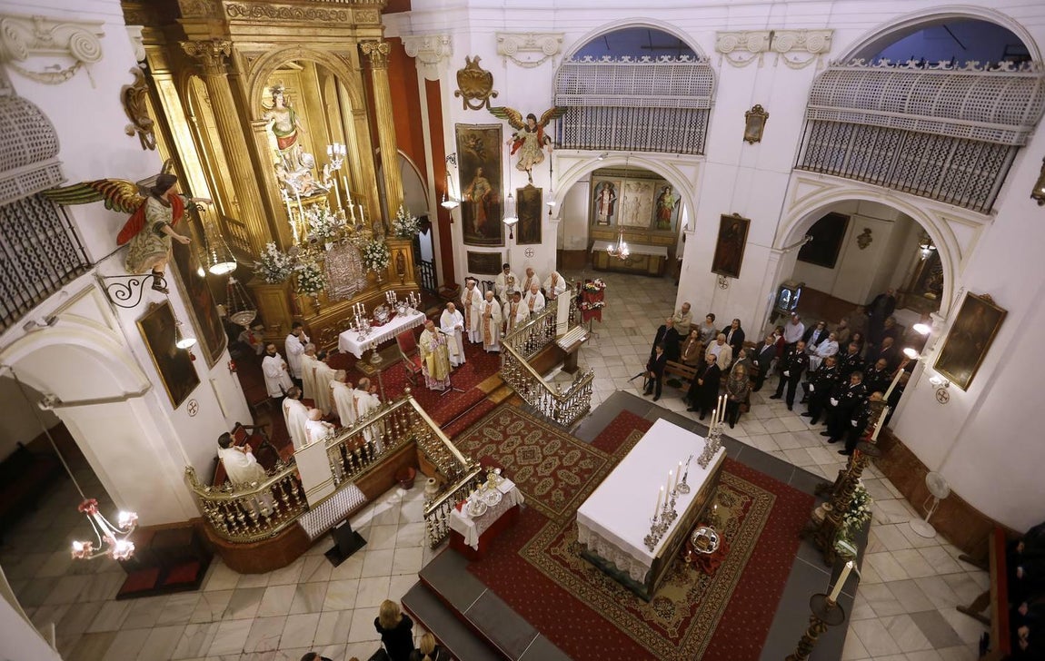 Misa del Día de San Rafael, en imágenes