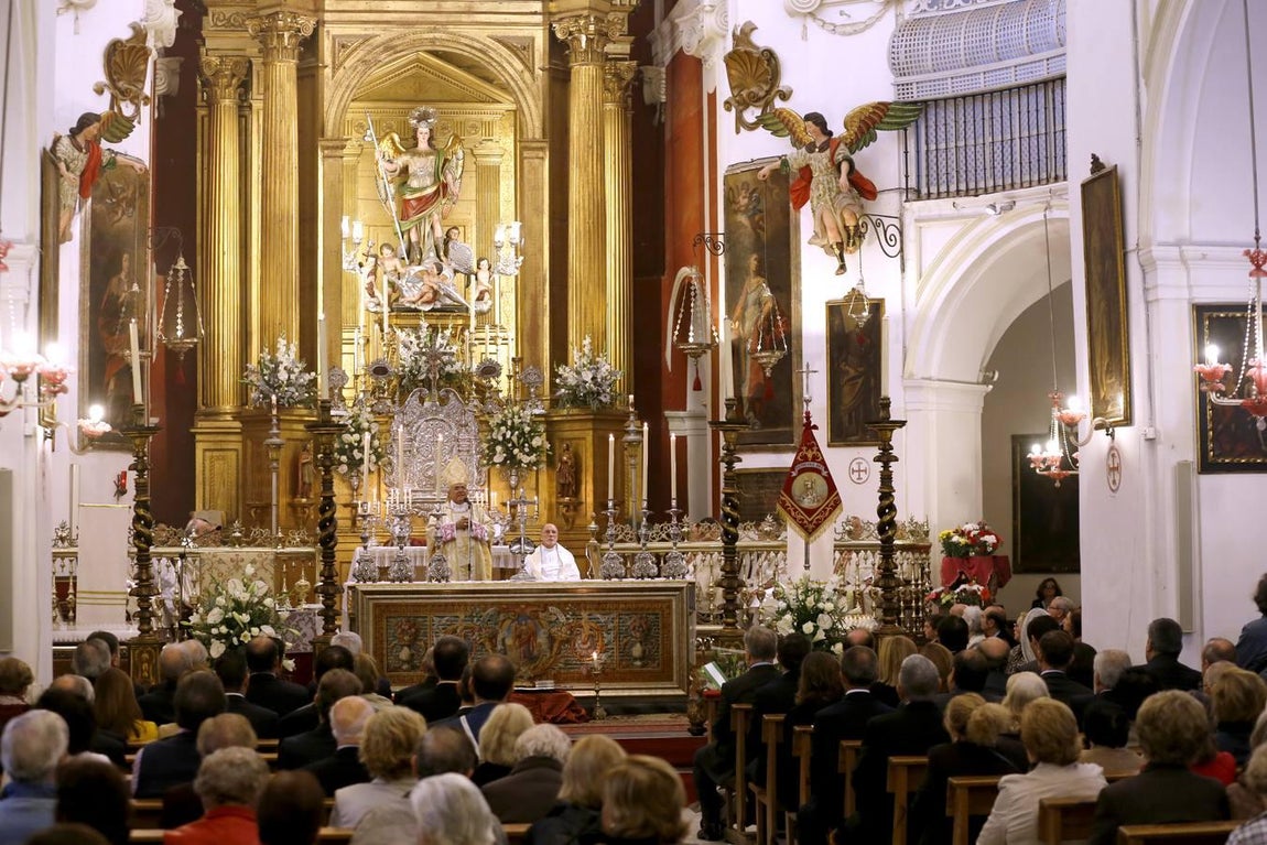 Misa del Día de San Rafael, en imágenes