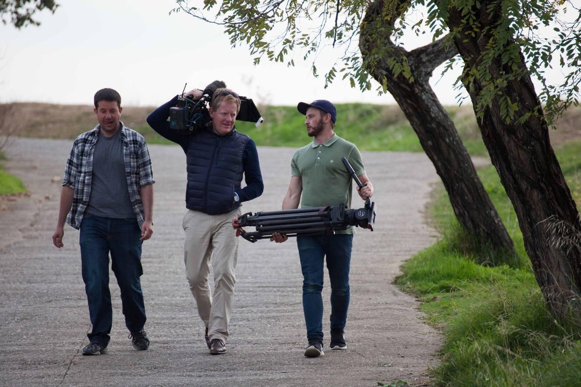 Estampas del rodaje de «Juego de Tronos» en el Castillo de Almodóvar