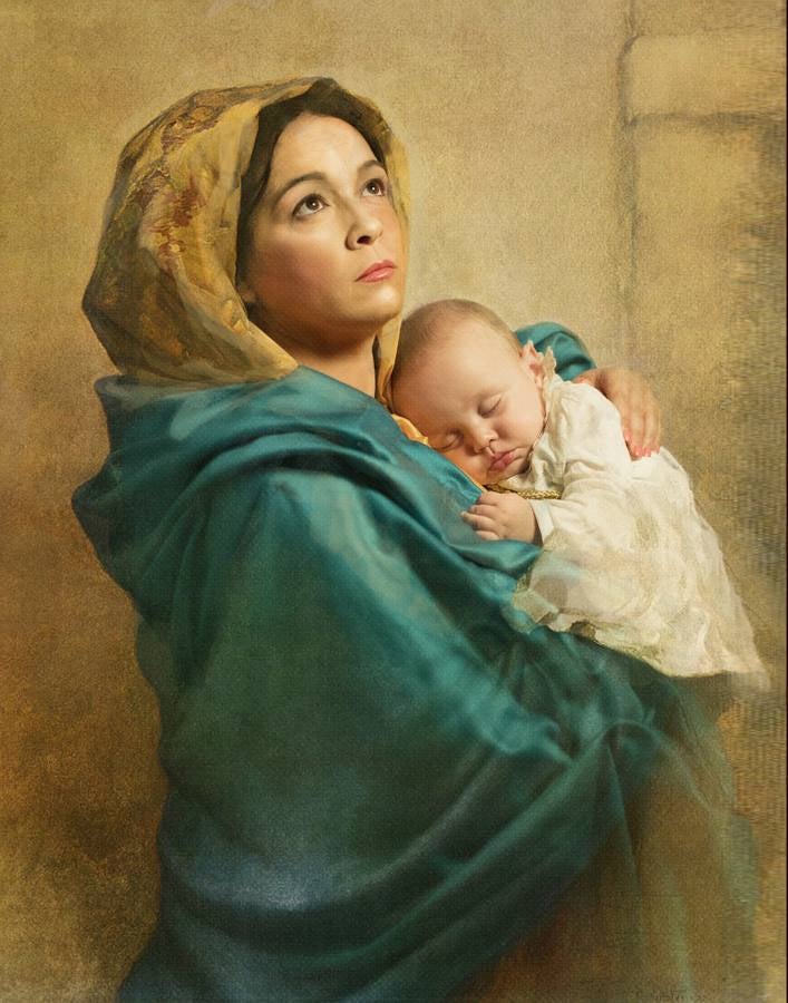 Las impresionantes fotos inspiradas en Murillo de Ángeles Mesa