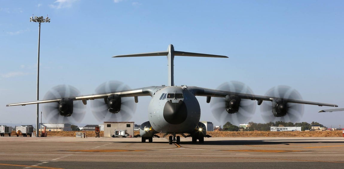 Entrega del primer A400M al Ejército español