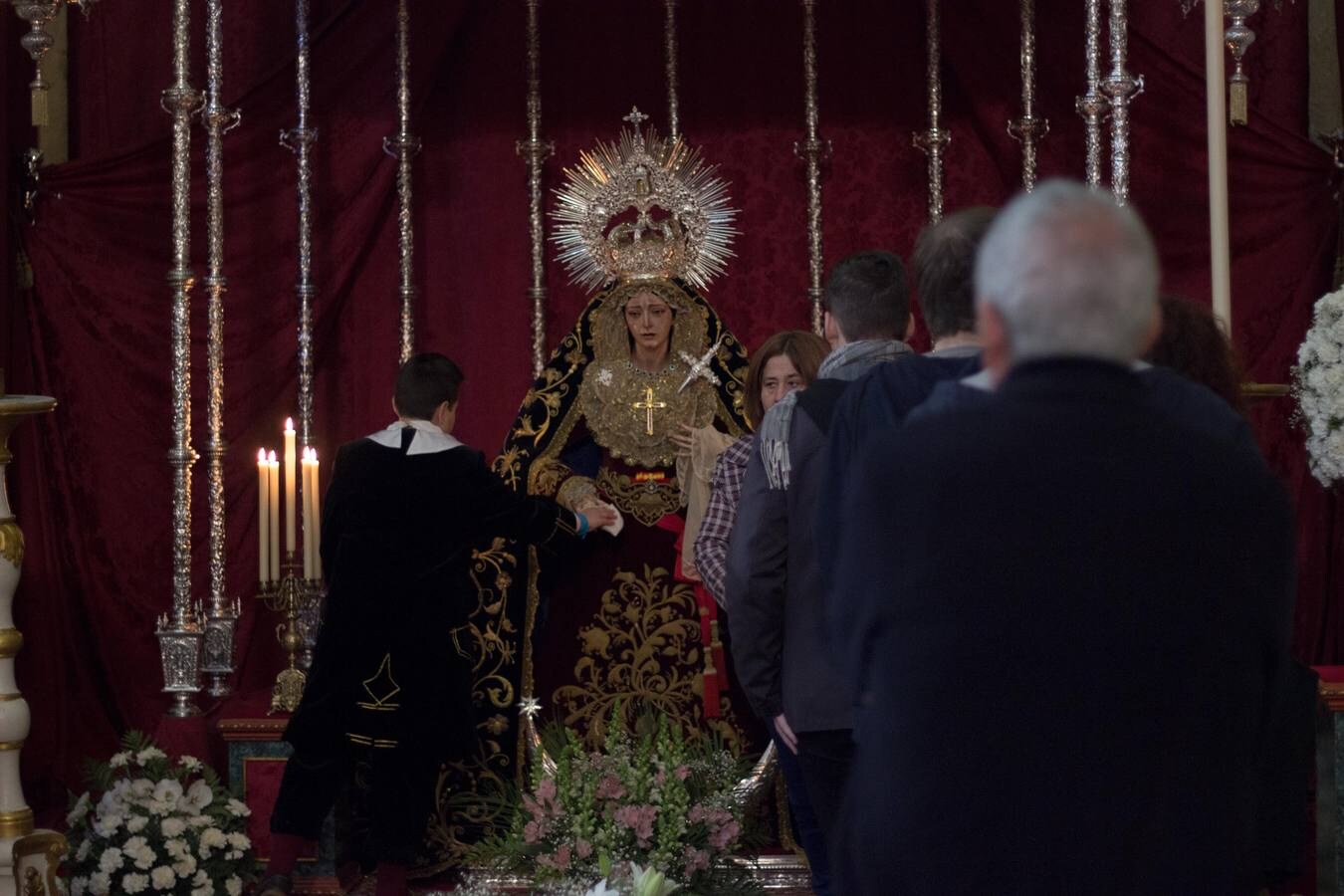 Besamanos de María Santísima de la Concepción. 