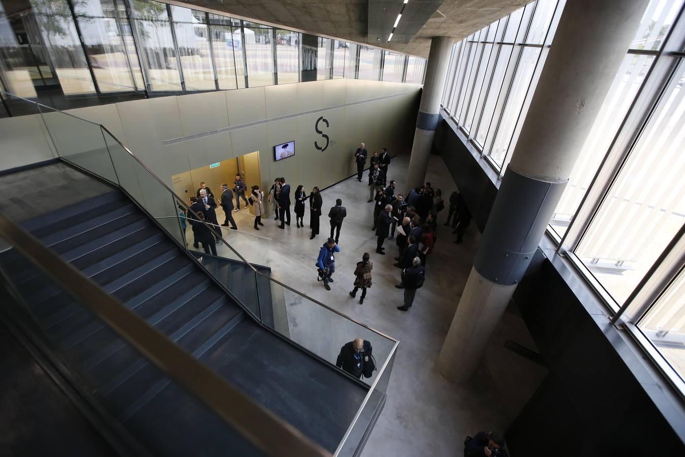 El recién estrenado CaixaForum de Sevilla es el tercer centro cultural en tamaño de la Fundación La Caixa