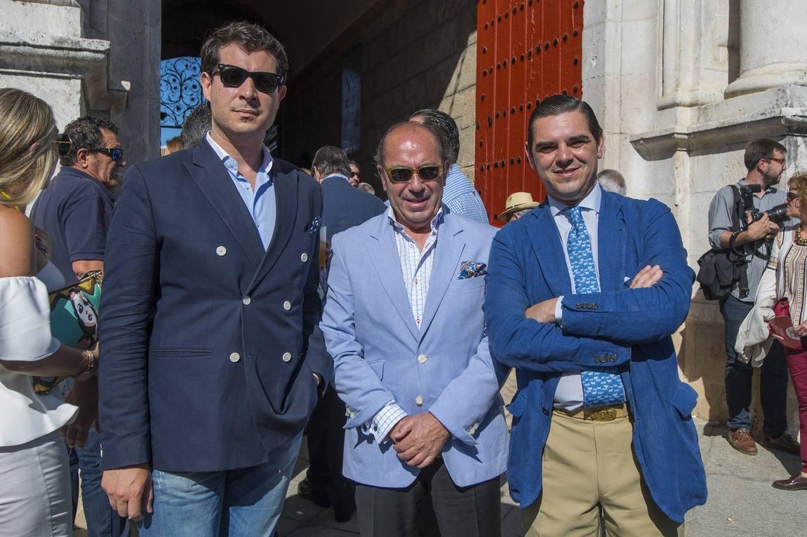 Rafael Arenas, Manuel Viera y José Luis Trujillo