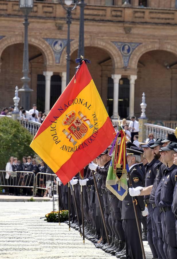 La bandera de España, para la Jefatura de Policía