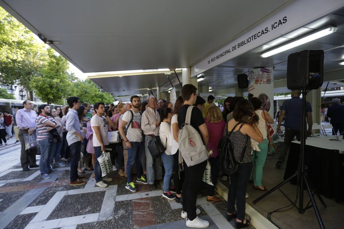 Jornada inaugural de la Feria del Libro de Sevilla