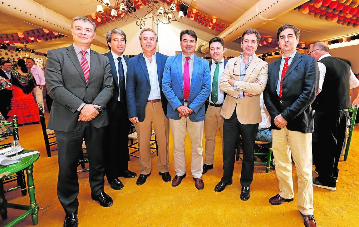 El ambiente en las casetas del recinto ferial, en imágenes