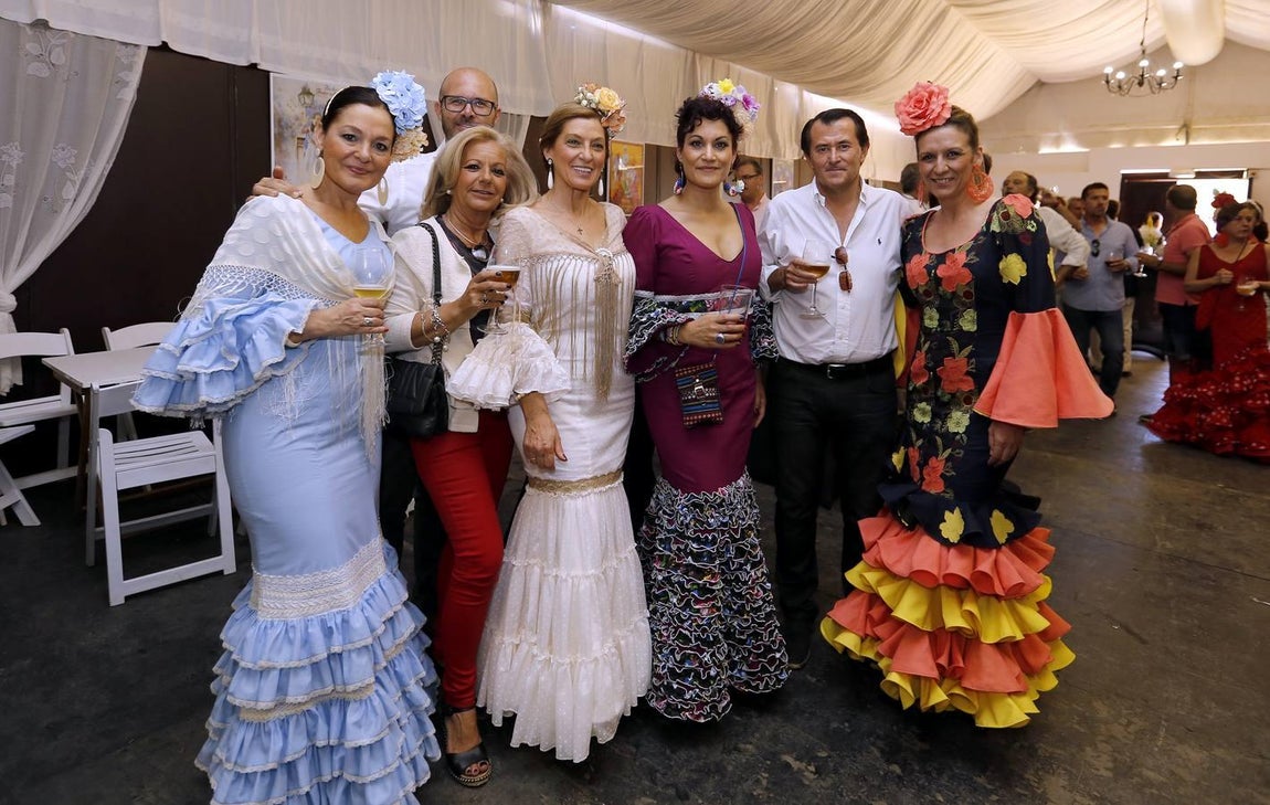 El ambiente en las casetas del recinto ferial, en imágenes