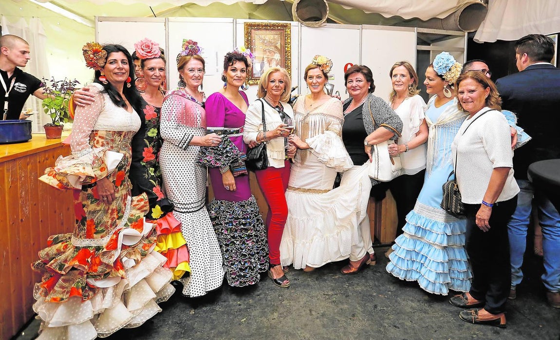 El ambiente en las casetas del recinto ferial, en imágenes