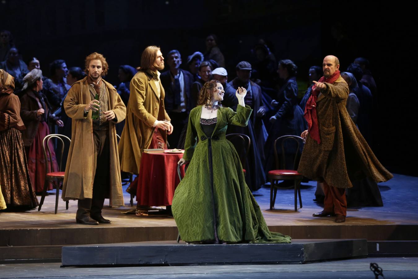 «La Bohème» cierra la temporada de ópera en el Maestranza
