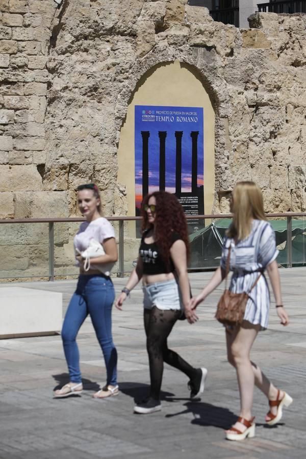 En imágenes, la restauración del Templo Romano de Córdoba