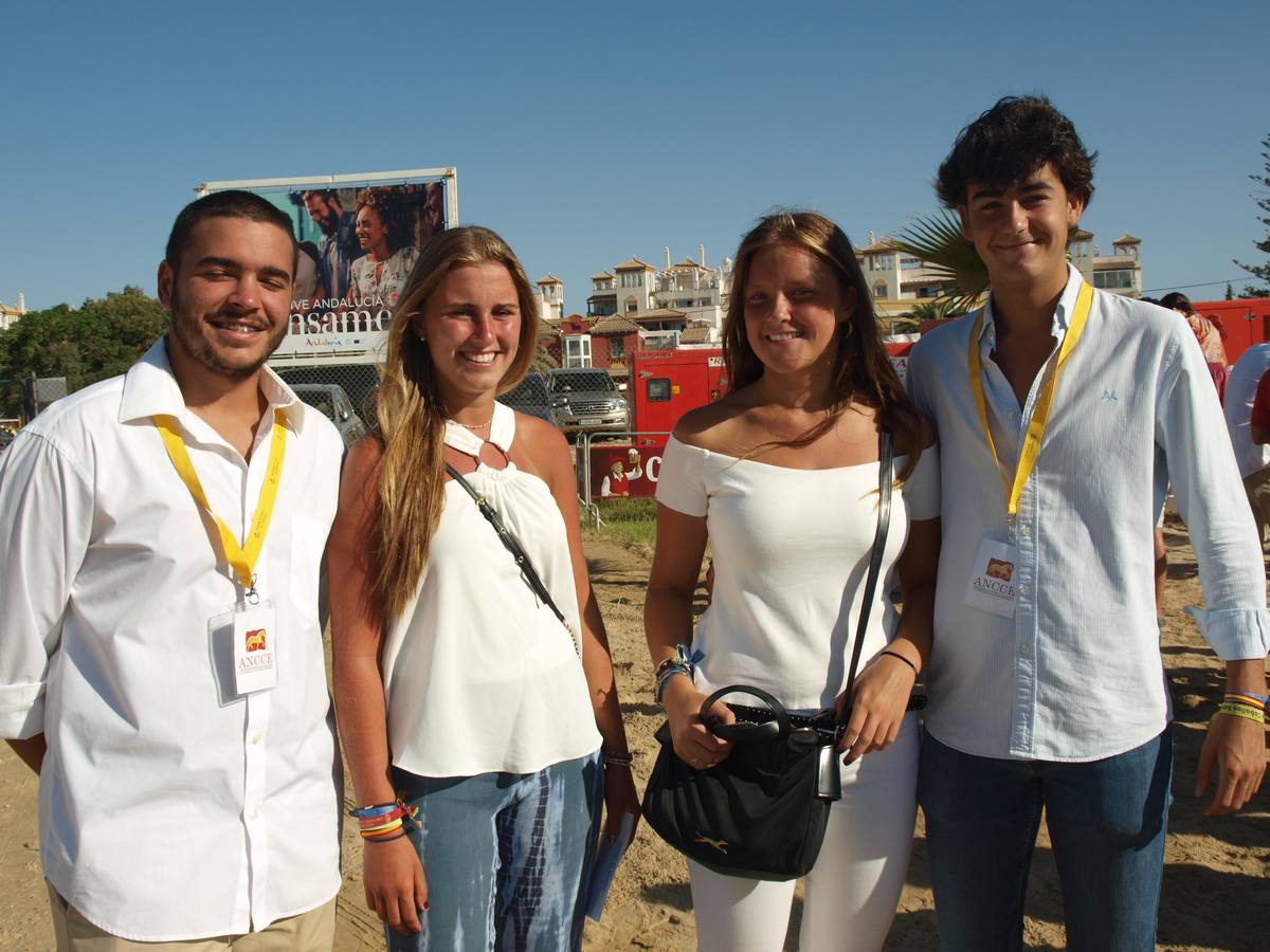 Pablo Sánchez-Argueso, Lola Florido, María Barrero y Eduardo Otaolaurruchi