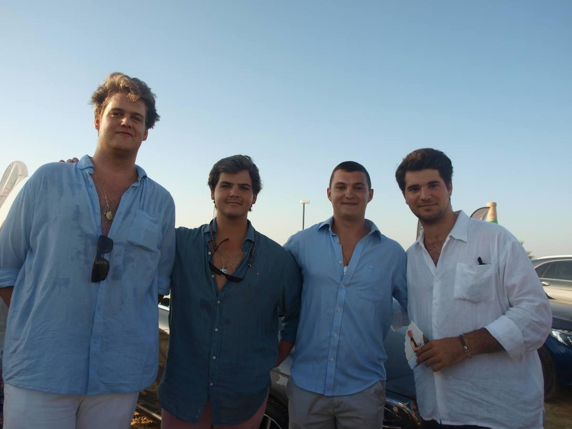 Luciano Gil, Norberto del Barrio, Juan Pedro Oliva y Ramón Romero