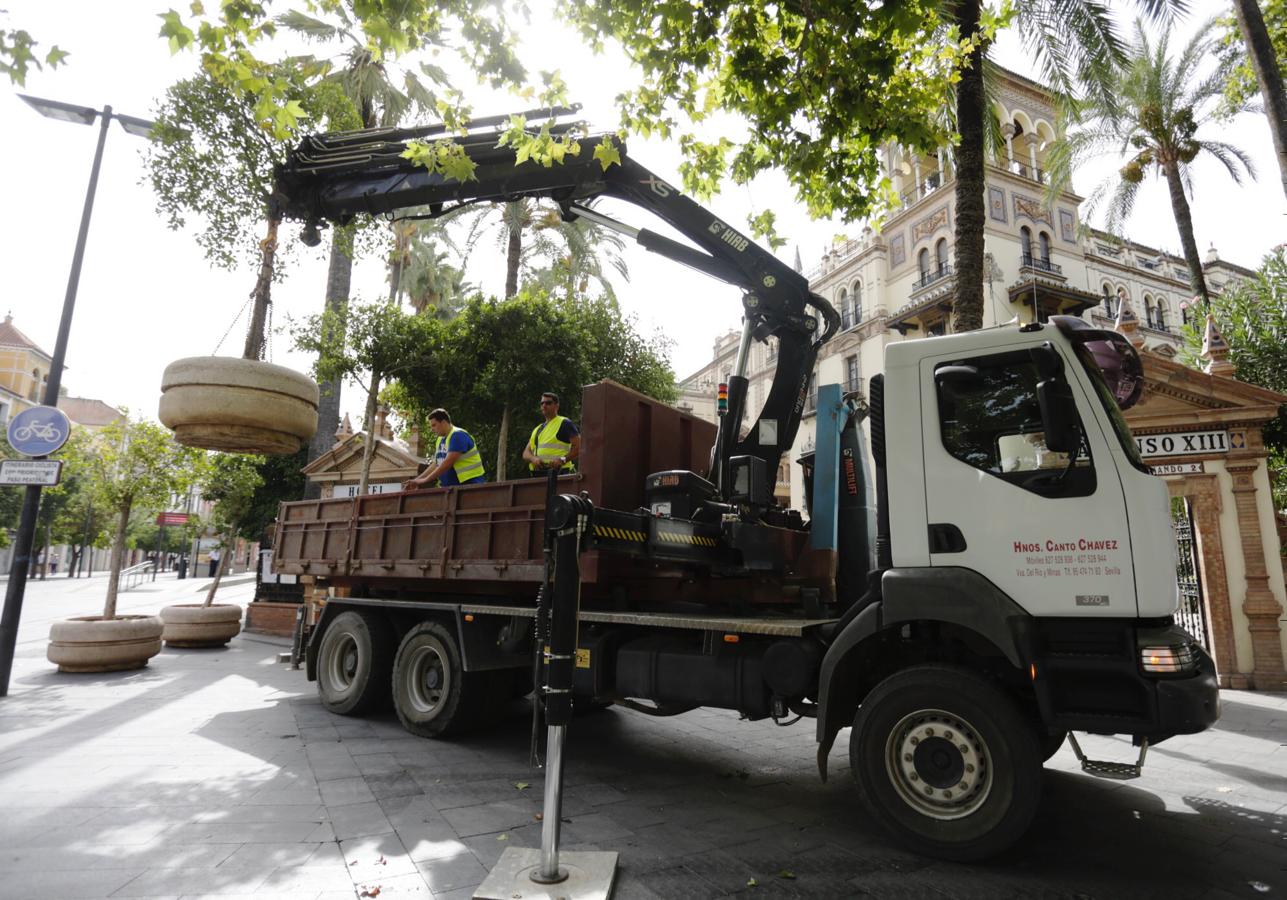 En imágenes: Sevilla se protege contra el terrorismo