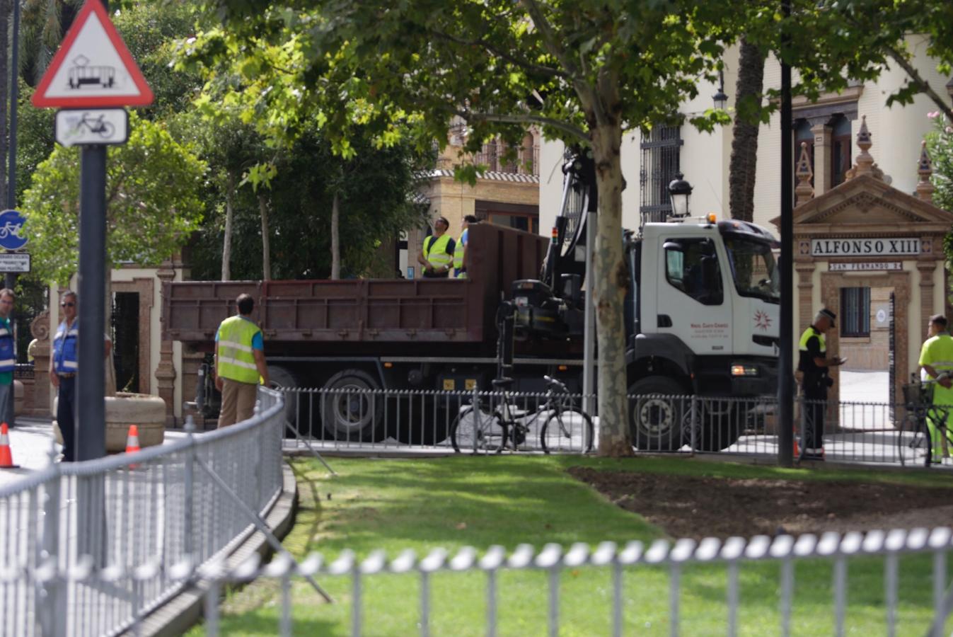 En imágenes: Sevilla se protege contra el terrorismo