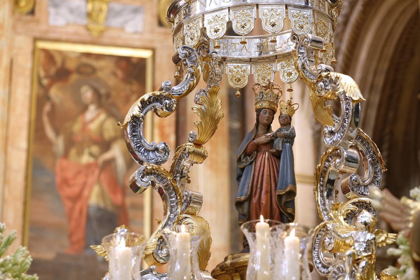 La procesión de la Virgen de la Fuensanta de Córdoba, en imágenes