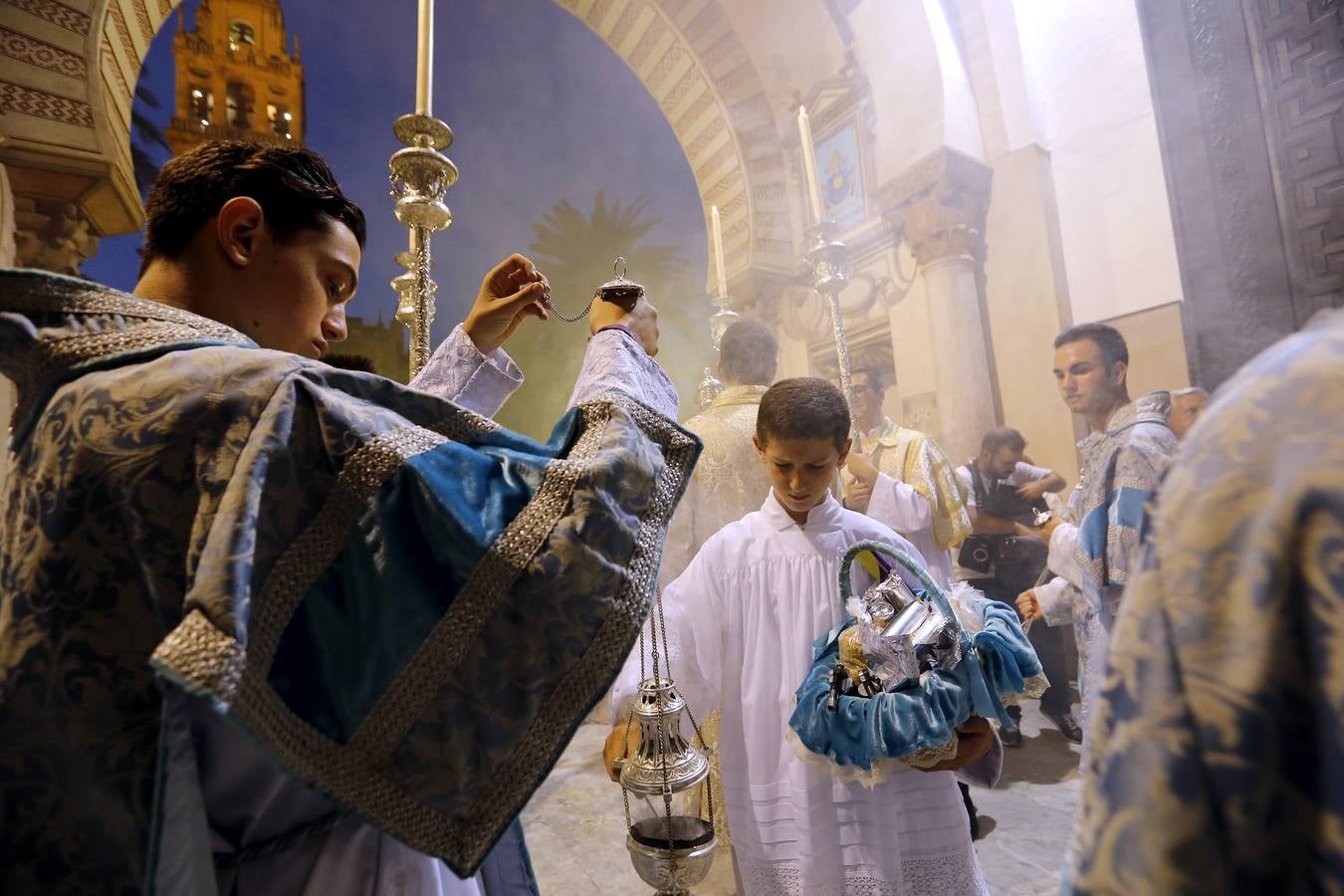 La procesión de la Virgen de la Fuensanta de Córdoba, en imágenes
