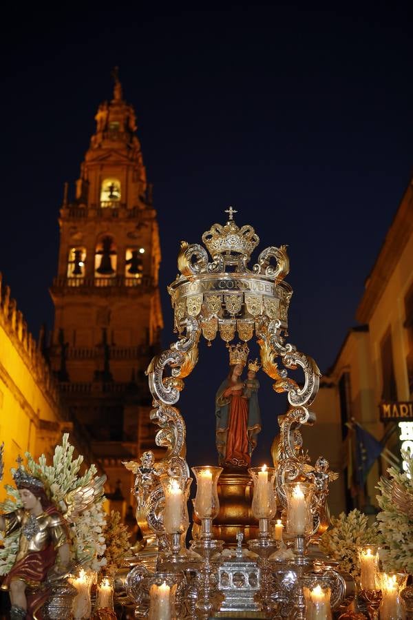La procesión de la Virgen de la Fuensanta de Córdoba, en imágenes