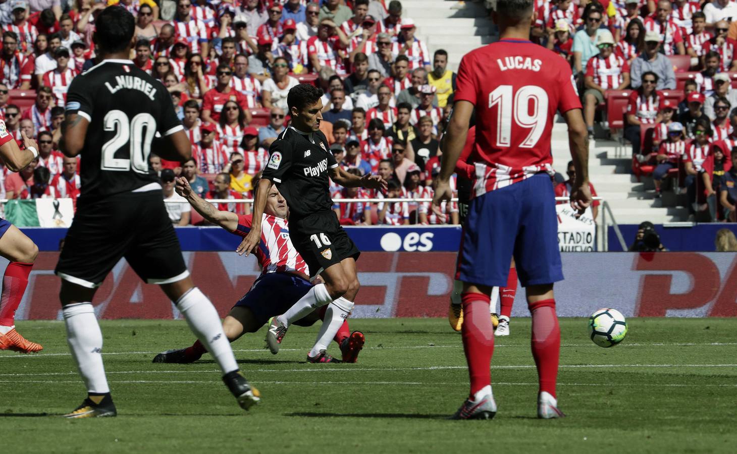 Las mejores imágenes del Atlético de Madrid-Sevilla FC