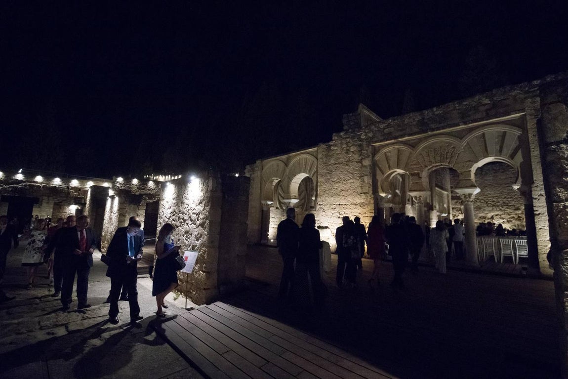 La nueva iluminación de Medina Azahara, en imágenes