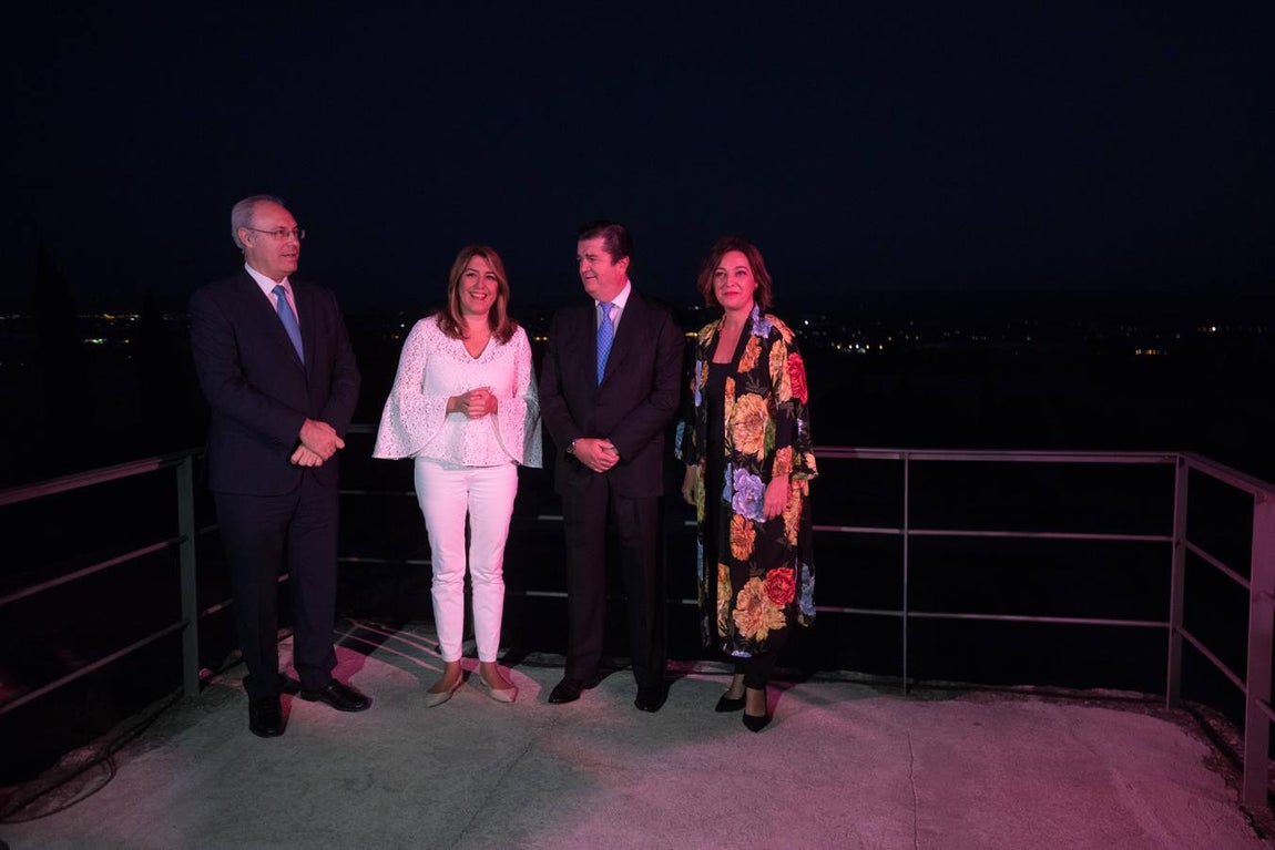 La nueva iluminación de Medina Azahara, en imágenes