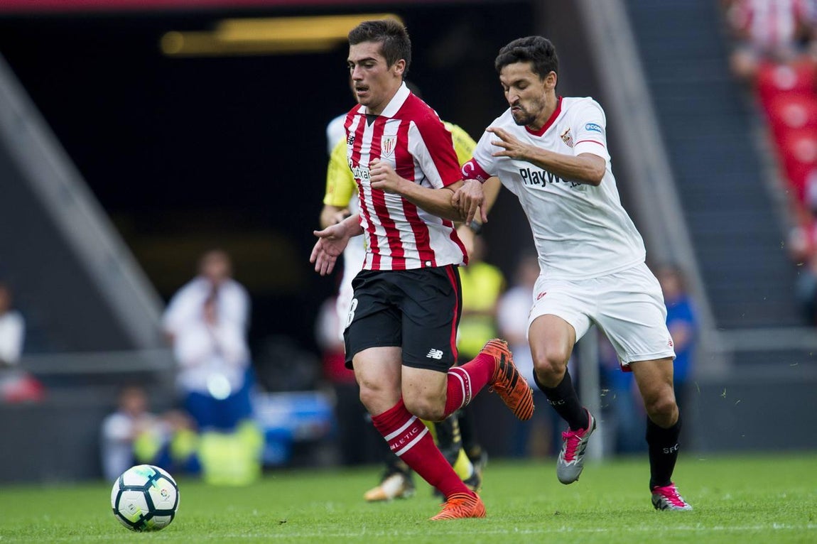 Las imágenes del Athletic-Sevilla FC: derrota por la mínima en San Mamés