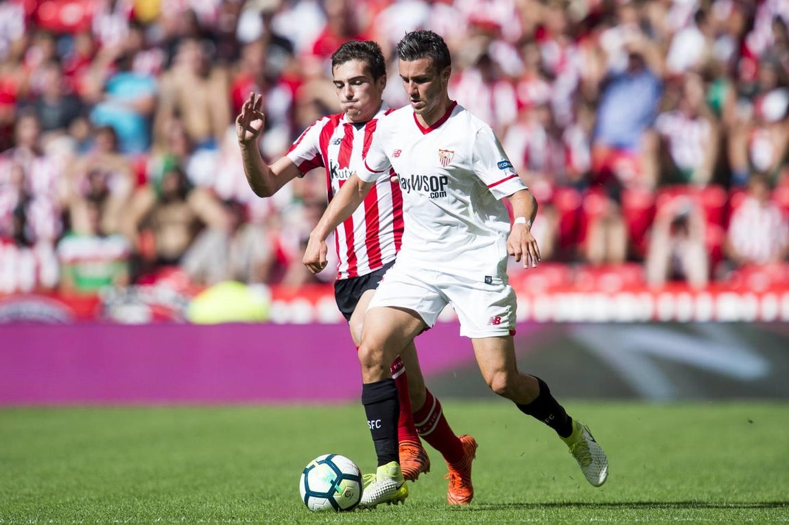 Las imágenes del Athletic-Sevilla FC: derrota por la mínima en San Mamés
