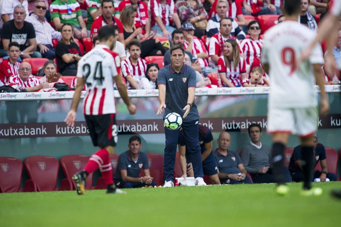 Las imágenes del Athletic-Sevilla FC: derrota por la mínima en San Mamés