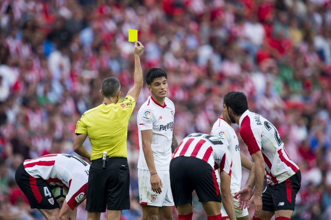 Las imágenes del Athletic-Sevilla FC: derrota por la mínima en San Mamés