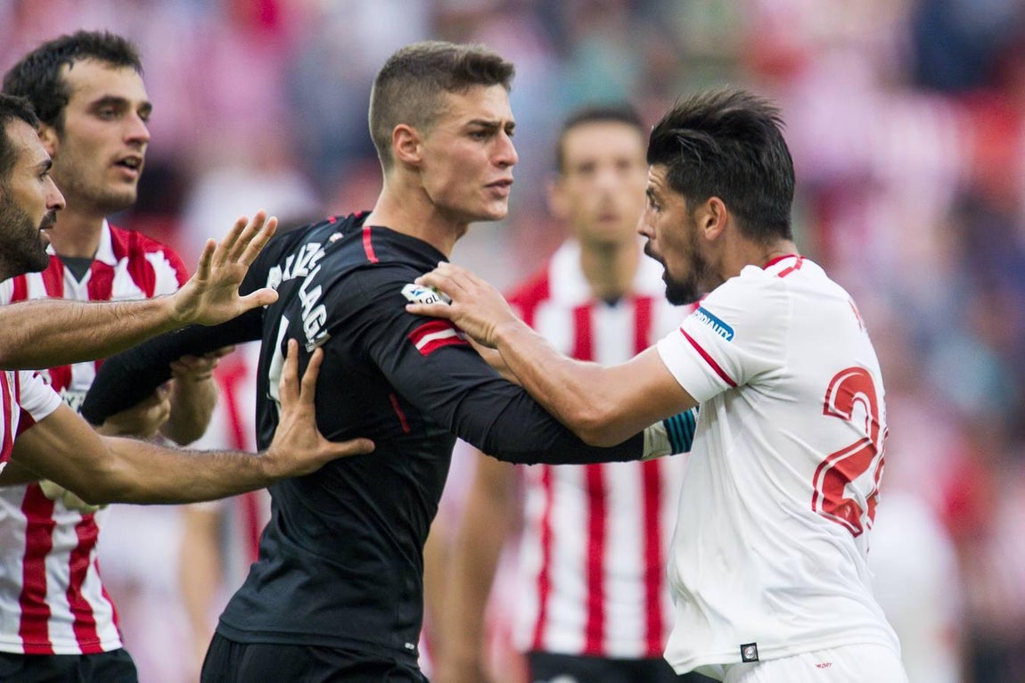 Las imágenes del Athletic-Sevilla FC: derrota por la mínima en San Mamés