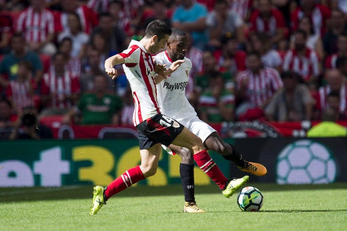 Las imágenes del Athletic-Sevilla FC: derrota por la mínima en San Mamés