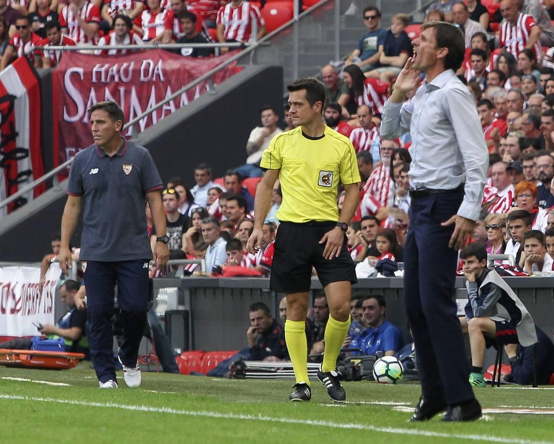 Las imágenes del Athletic-Sevilla FC: derrota por la mínima en San Mamés