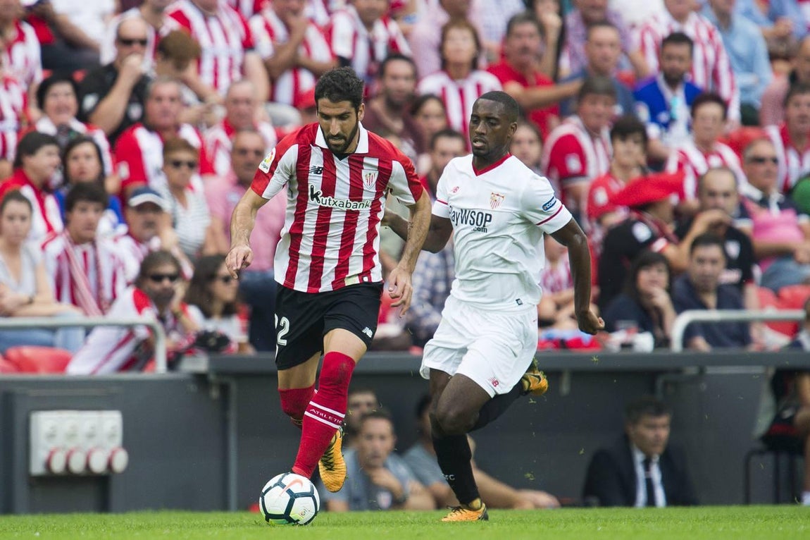 Las imágenes del Athletic-Sevilla FC: derrota por la mínima en San Mamés