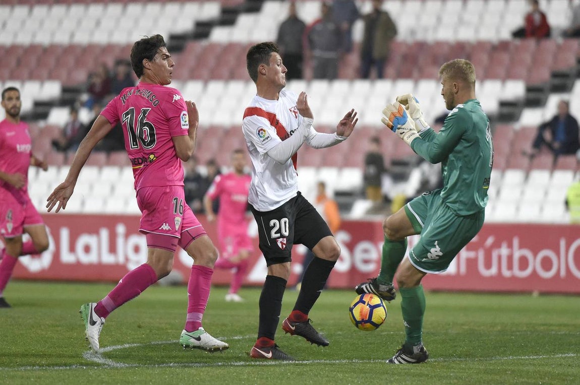 El Sevilla Atlético - Córdoba CF (1-1), en imágenes