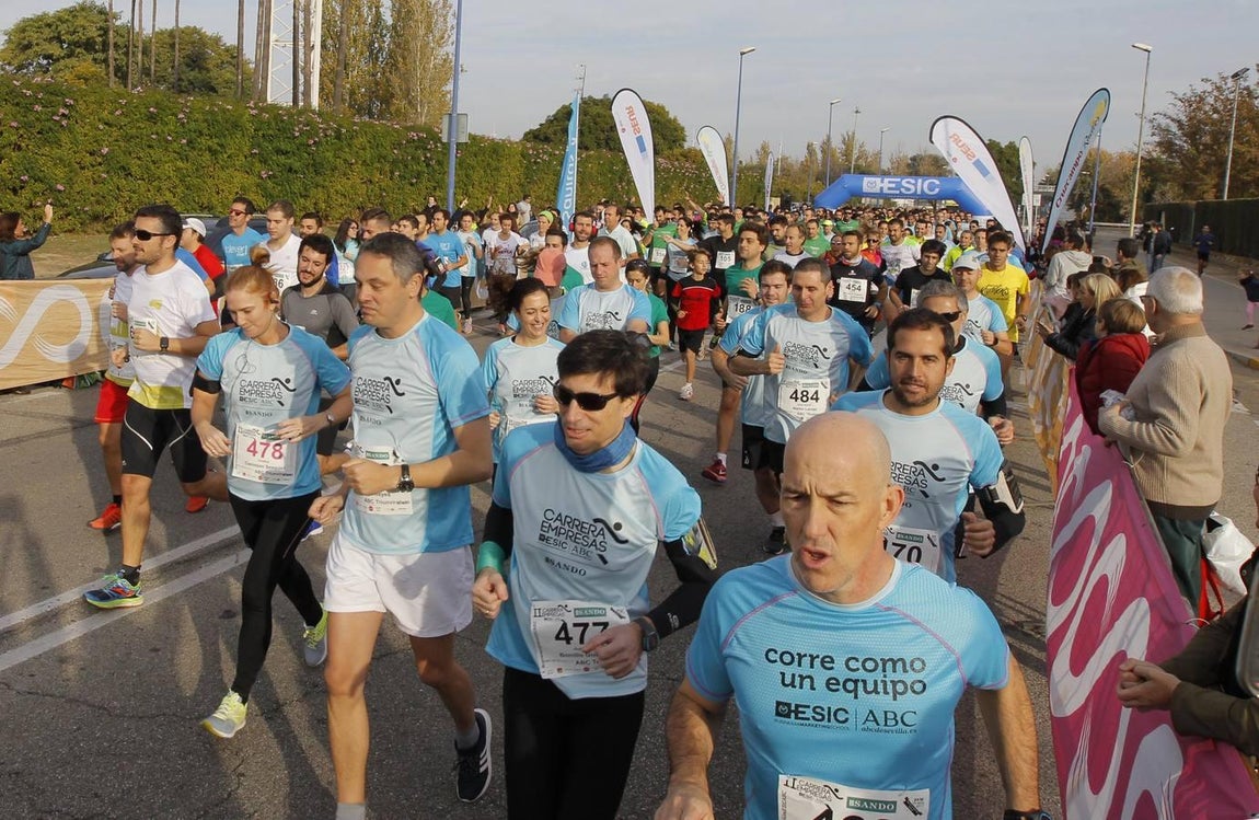 ¿Has corrido la Carrera de empresas? ¡Búscate aquí! (I)