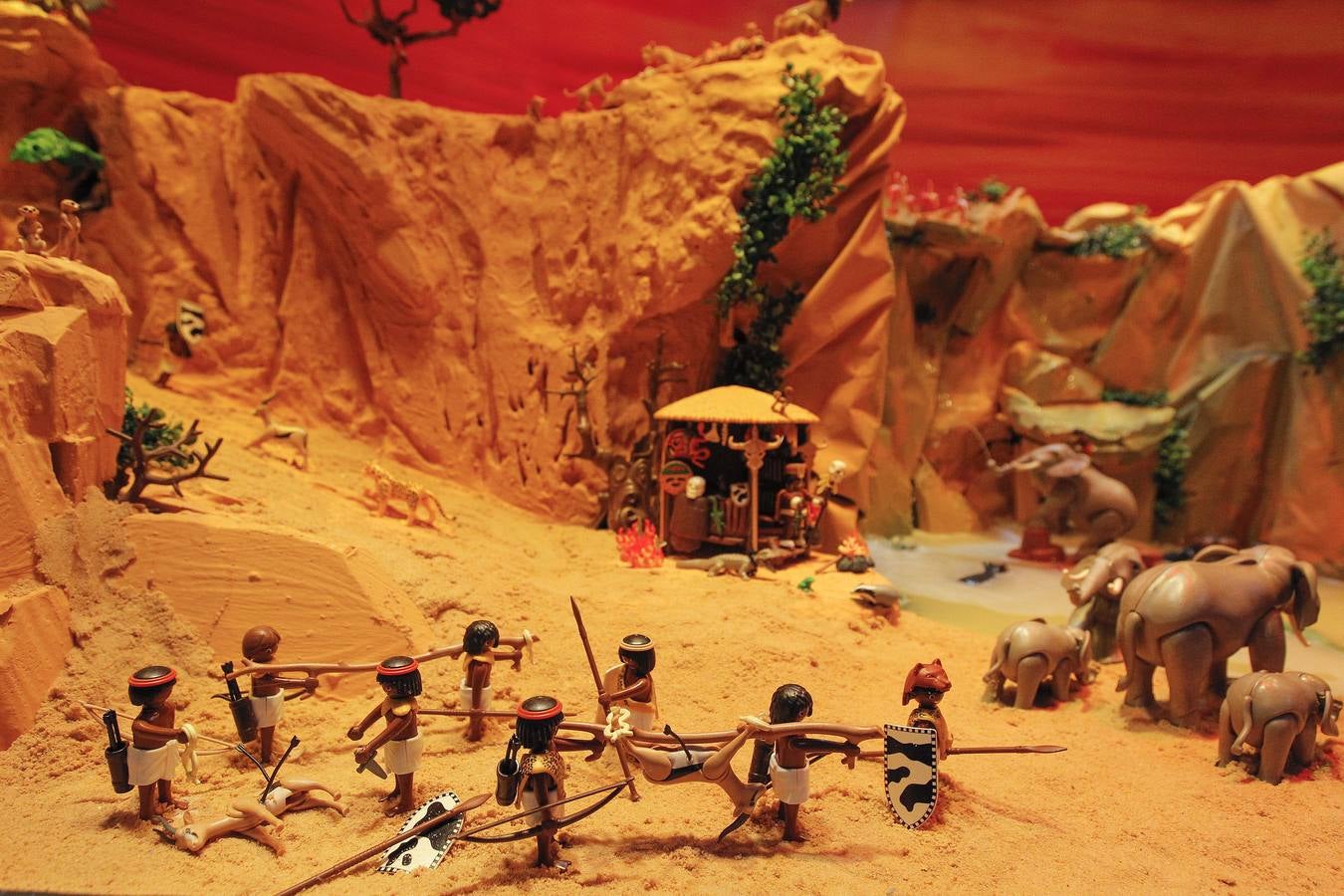 Abierto el Belén de Playmobil en el Centro de Sevilla