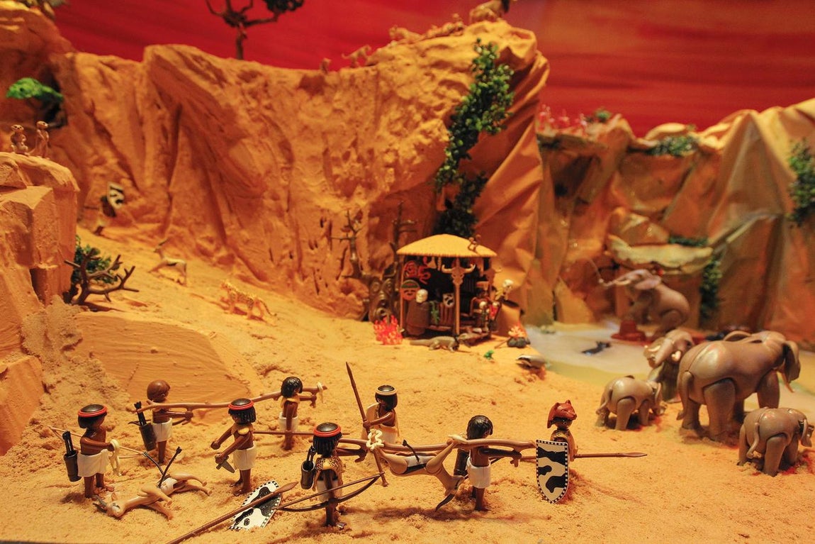 Abierto el Belén de Playmobil en el Centro de Sevilla