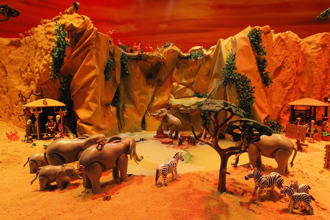 Abierto el Belén de Playmobil en el Centro de Sevilla