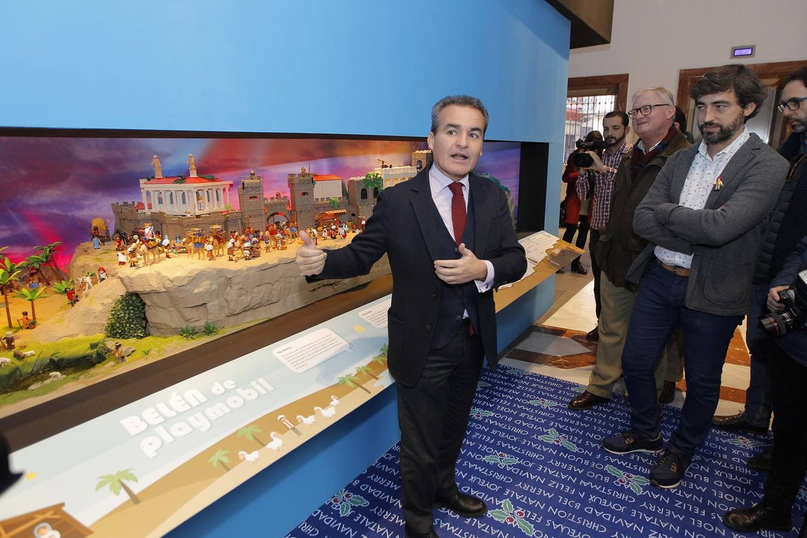 Abierto el Belén de Playmobil en el Centro de Sevilla
