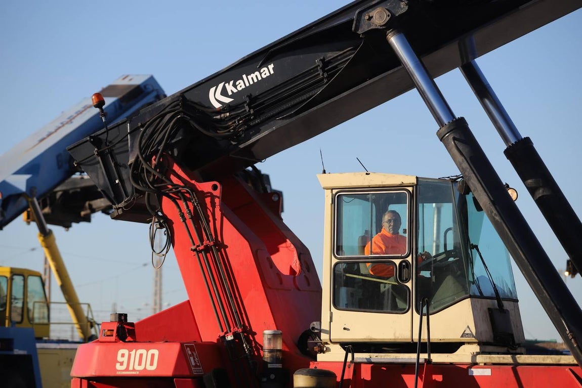 El parque logístico de El Higuerón de Córdoba, en imágenes