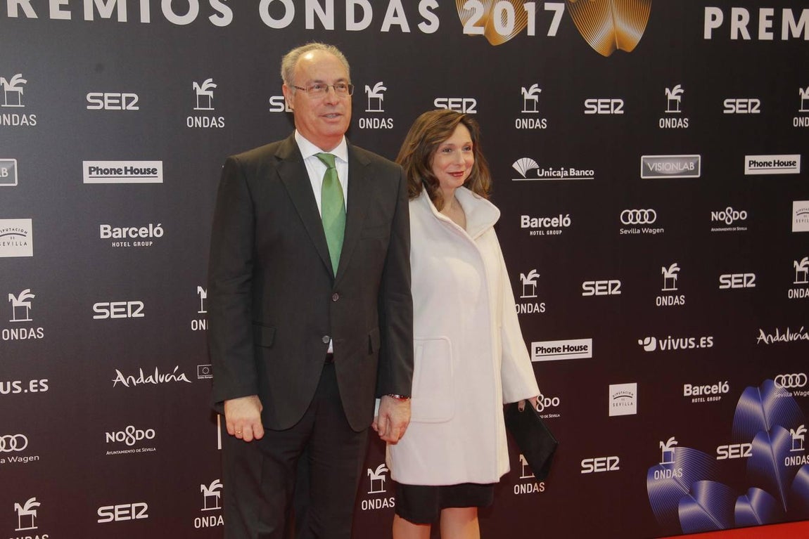 La gala de entrega de los Premios Ondas en Sevilla