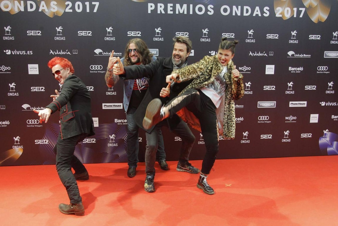 La gala de entrega de los Premios Ondas en Sevilla