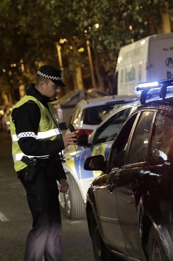 Noche de fuerte presencia policial y numerosos controles de alcoholemia