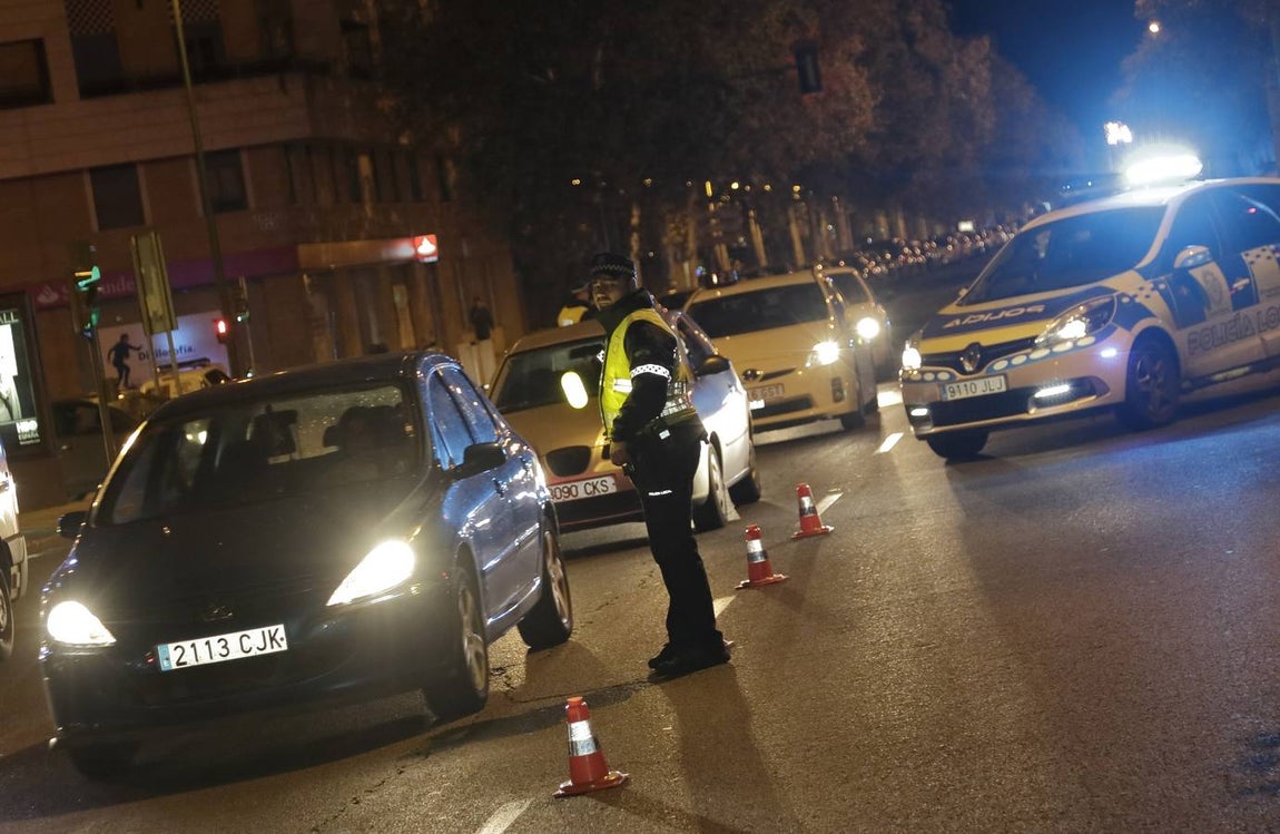 Noche de fuerte presencia policial y numerosos controles de alcoholemia