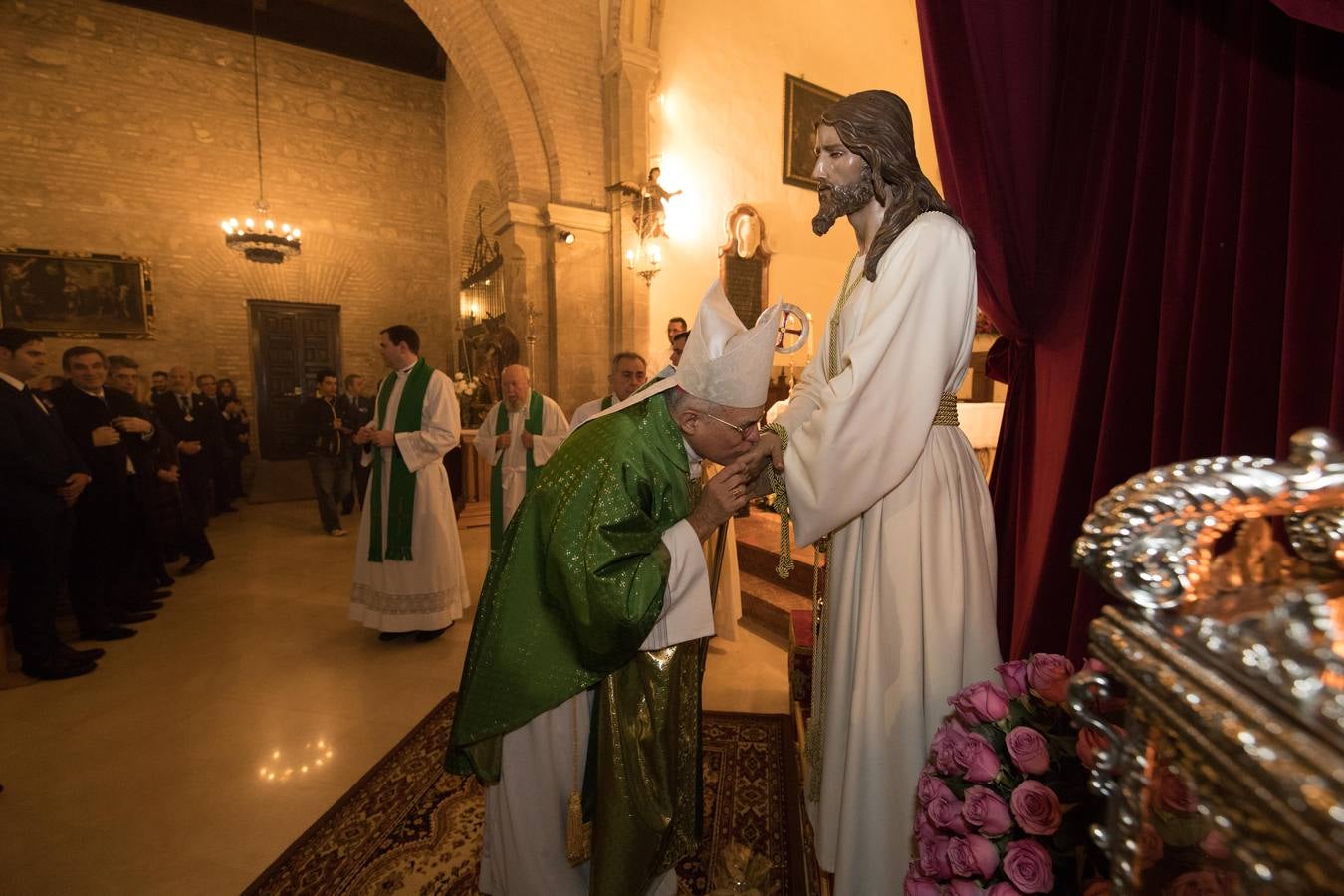 La bendición del Señor de la Bondad de Córdoba, en imágenes